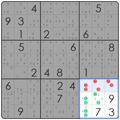 extreme sudoku tips